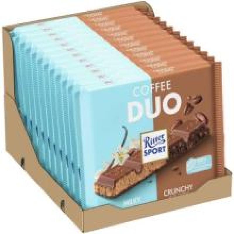 9 Pal.// 16848 Pcs DUO Coffee 218g Ritter Sport 