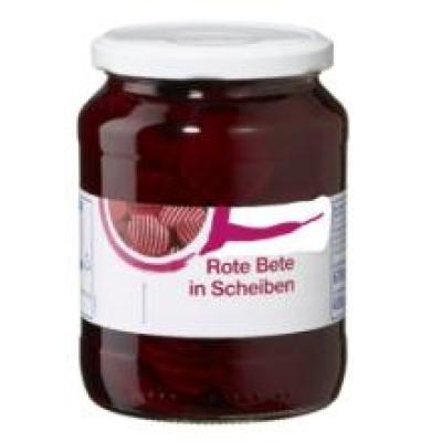 20 Pal. // 16992 Pcs Sliced Beet 720ml