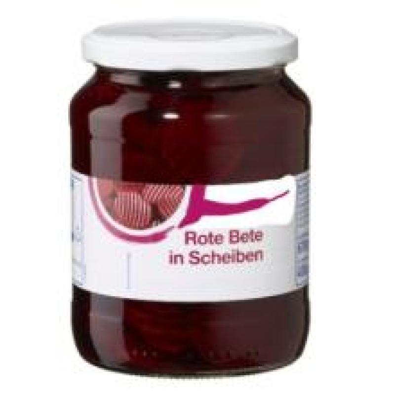 20 Pal. // 16992 Pcs Sliced Beet 720ml