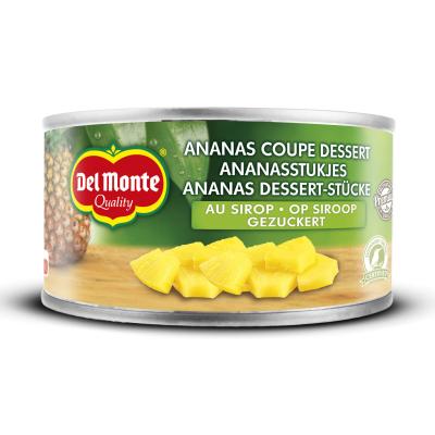Del Monte Ananas, Stücke, gezuckert, 235g
