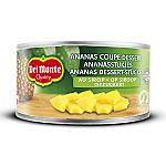 Del Monte Pineapple, pieces, sweetened, 235g