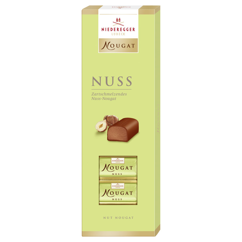 Niederegger Nuss-Nougat in Vollmilch-Schokolade 100g