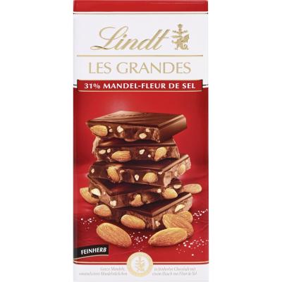 Lindt LES GRANDES Mandel-Salz 150g