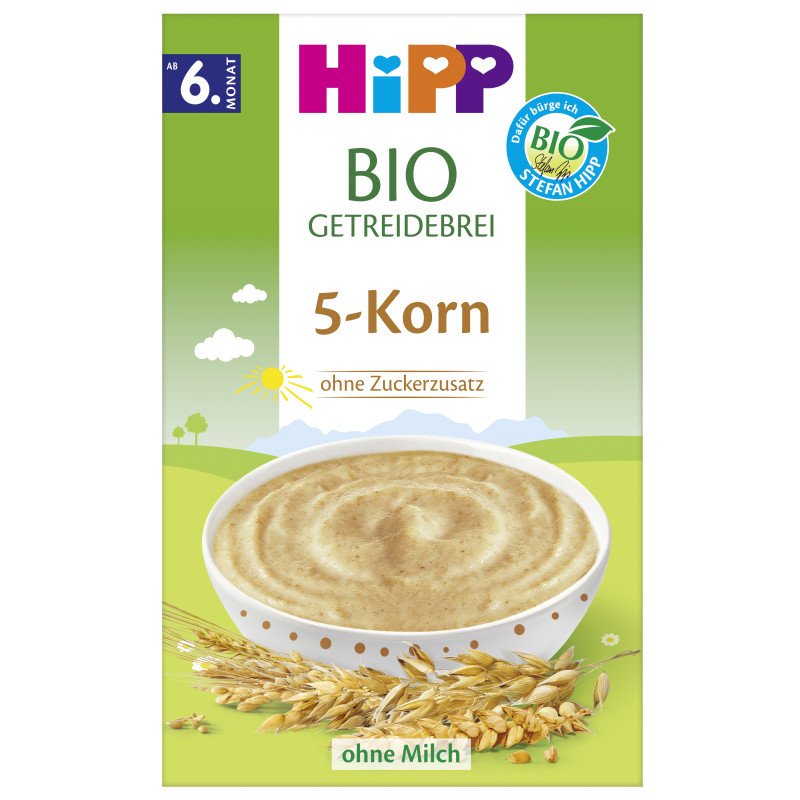 HiPP BIO Getreidebrei 5-Korn, 200g