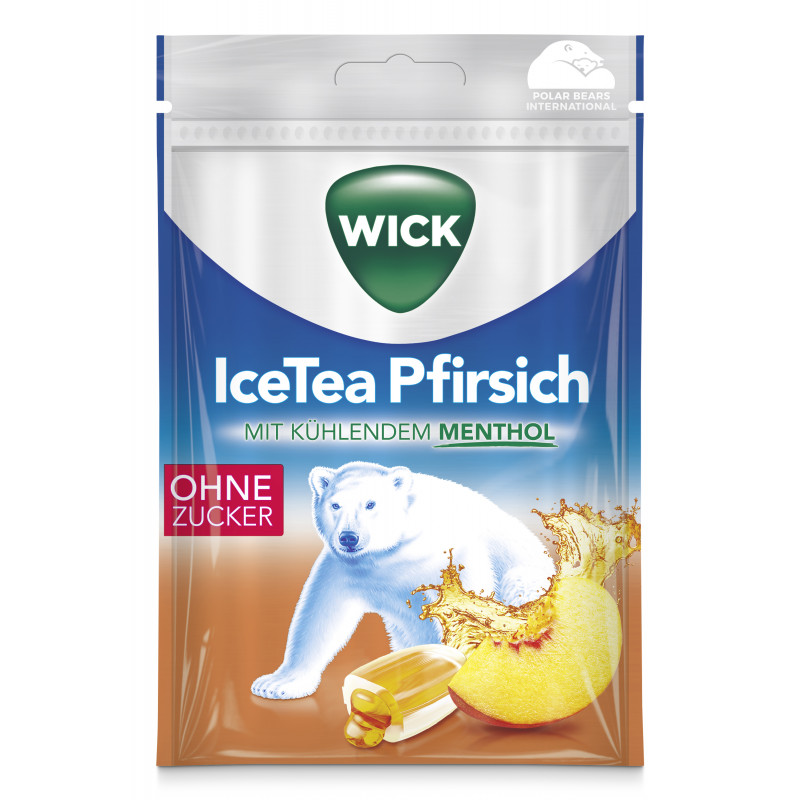 WICK Ice Tea without Sugar 72g