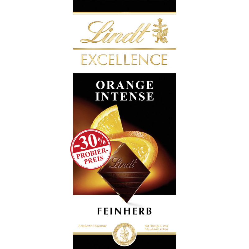 Lindt EXCELLENCE Orange Promo 100g
