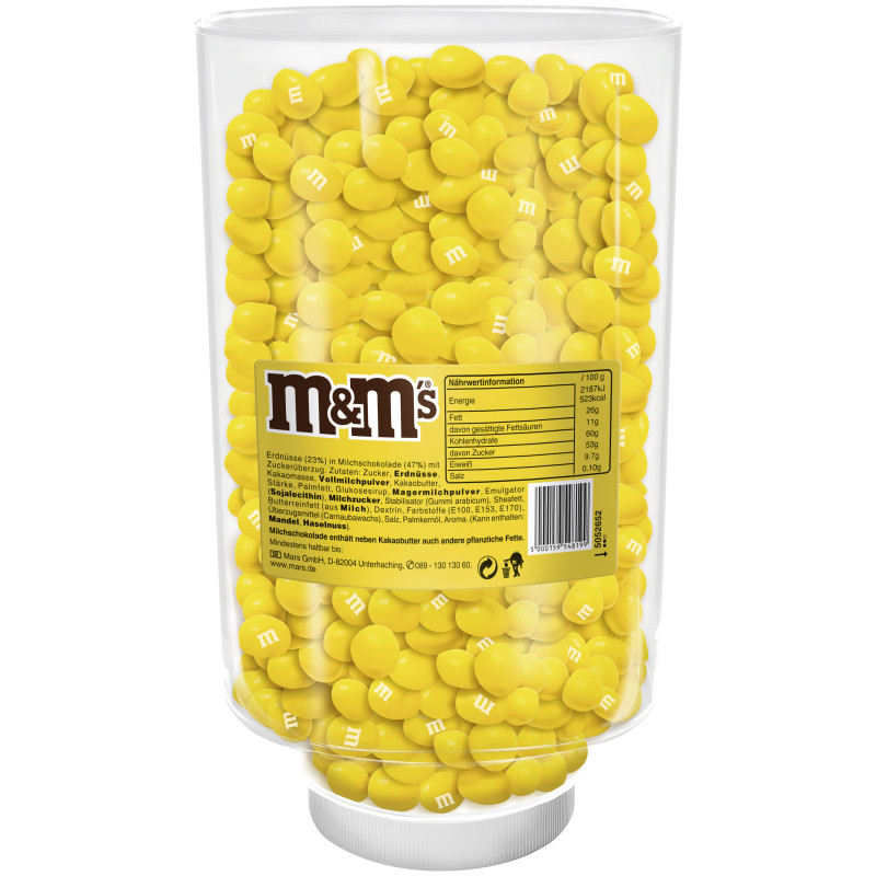 M&M'S® Nachfüllkartusche Peanut gelb 4kg