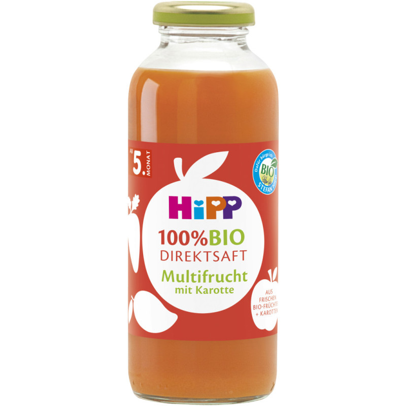 HiPP Direktsaft Multifrucht mit Karotte 330ml