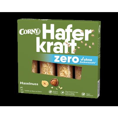 Corny Haferkraft Zero Haselnuss 4x35g