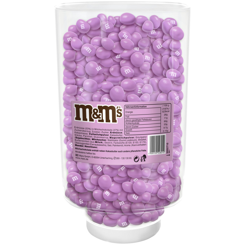 M&M'S® Nachfüllkartusche Peanut pink 4kg