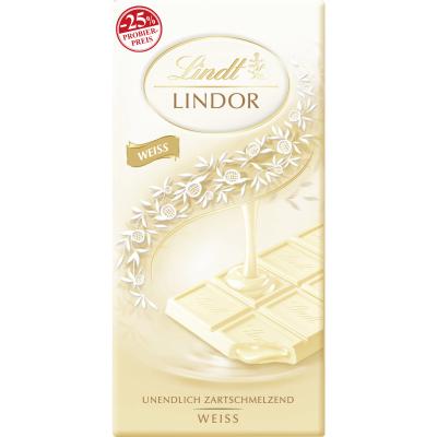 Lindt LINDOR Tafel Weiß Promo 100g