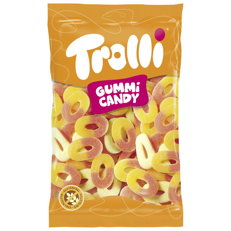 Trolli Peach Rings 1000g