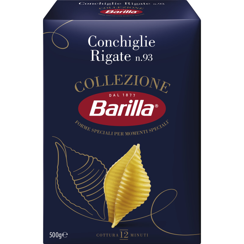 Barilla Conchiglie Rigate 500g