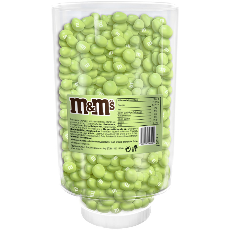 M&M'S® Nachfüllkartusche Peanut grün 4kg