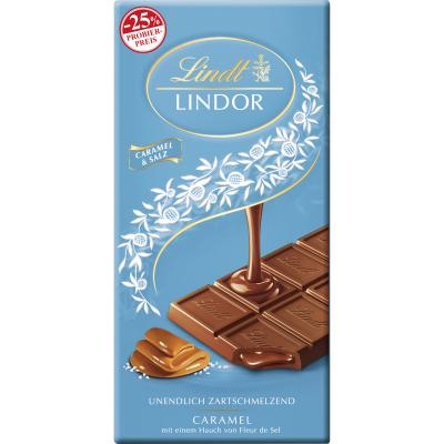 Lindt LINDOR Tafel Car.-Salz 100g