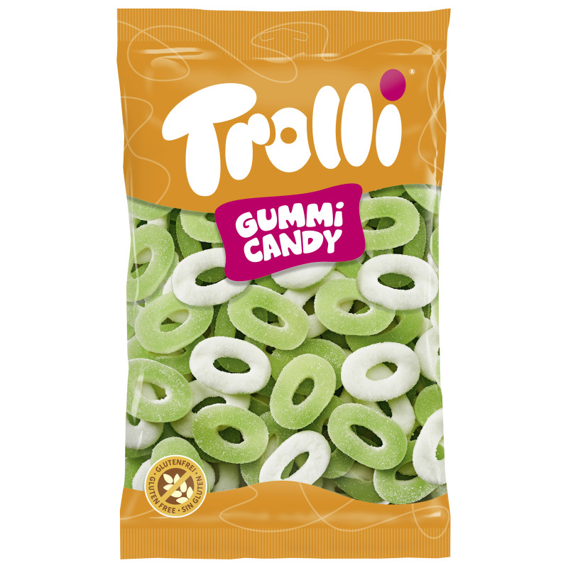 Trolli Saure Apfelringe 1000g