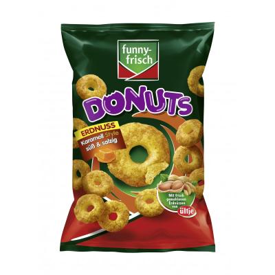 funny-frisch Donuts Erdnuss Karamell Style süß & salzig 110g