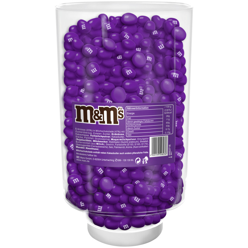 M&M'S® Nachfüllkartusche Peanut violett 4kg