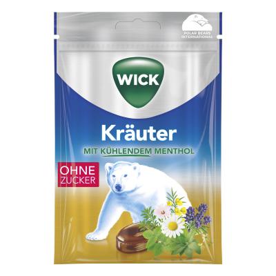 WICK Kräuter ohne Zucker 72g
