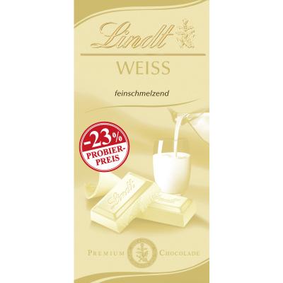Lindt Weiße Tafel Promo 100g