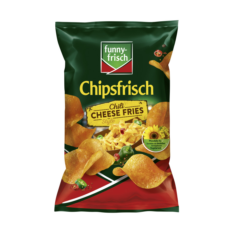 funny-frisch Chipsfrisch Chili Cheese Fries Style 150g