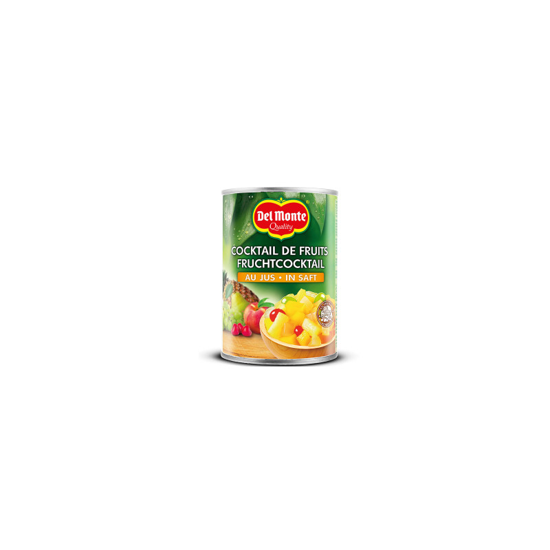 Del Monte Fruchtcocktail, gezuckert, mit Pfirsichmark, 825g