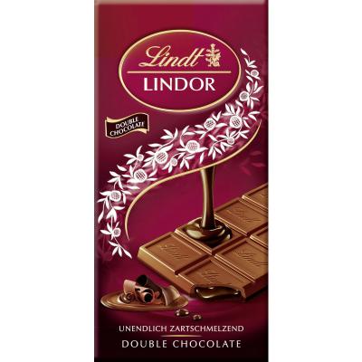 Lindt LINDOR Tafel Doub. Choc. 100g