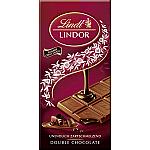 Lindt LINDOR Tablet Doub. Choc. 100g