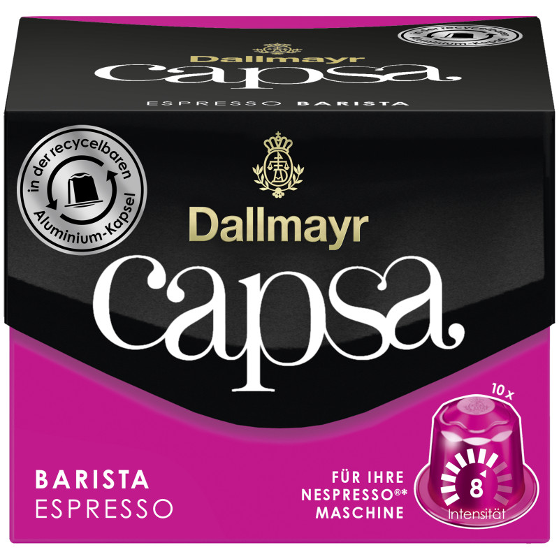 Dallmayr 10 Capsa Espresso Barista 56g