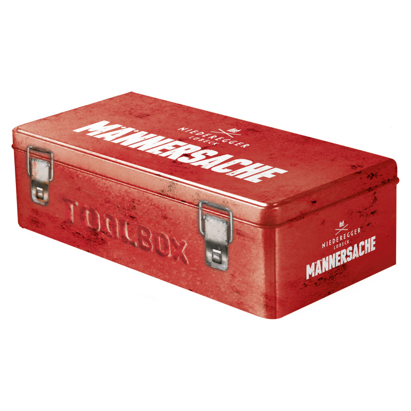 Niederegger Toolbox Men's Thing Metal Tin 335g