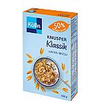Kölln Crunchy Vanilla Classic Oat Muesli 50% w. Sugar 500g