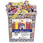 Ahoj-Brause Bonbon-Stangen 100 Stück = 2300g