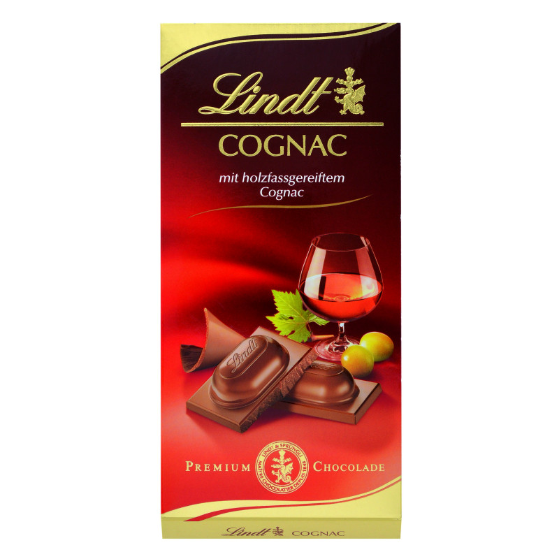 Lindt Cognac Tafel 100g