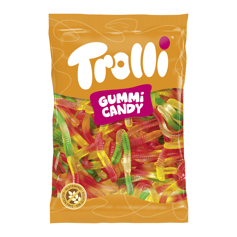 Trolli Gummy Worms 1000g