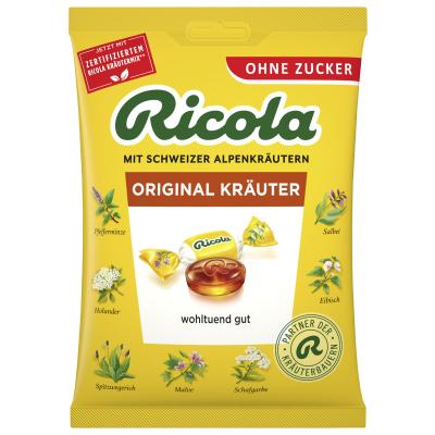 Ricola Original Kräuter ohne Zucker 75g