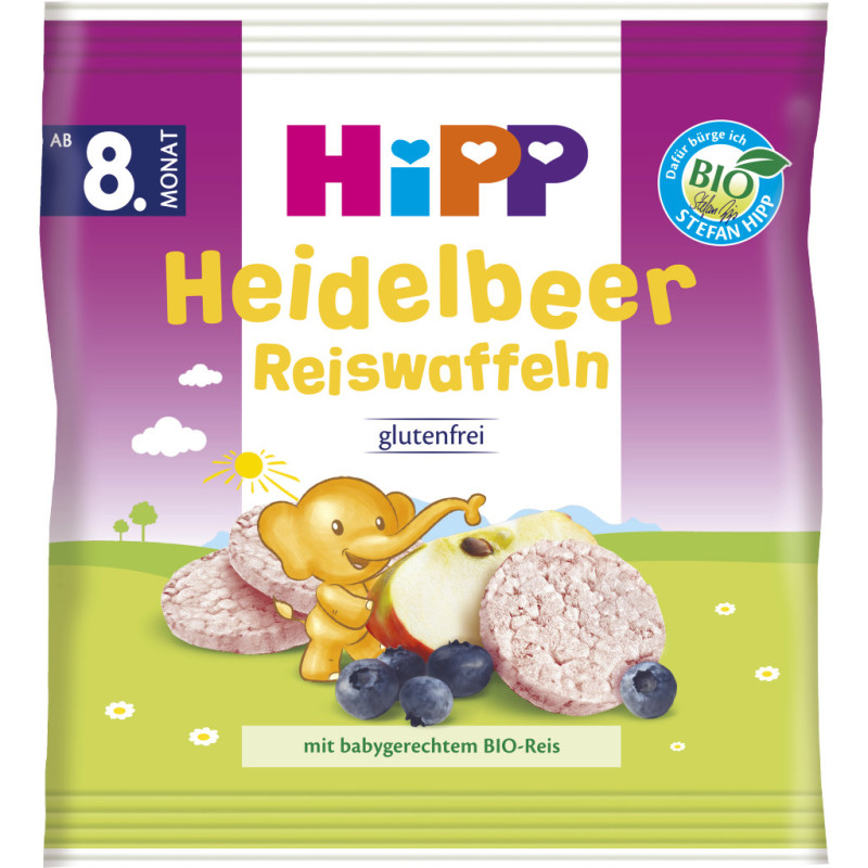 HiPP Heidelbeer Reiswaffeln 30g