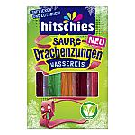 Hitschies Sour Dragon Tongues Ice Lollies 10 X 40ml