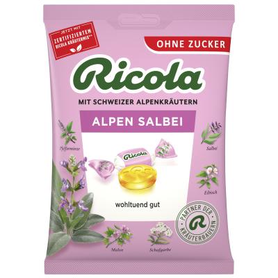 Ricola Alpen Salbei ohne Zucker 75g