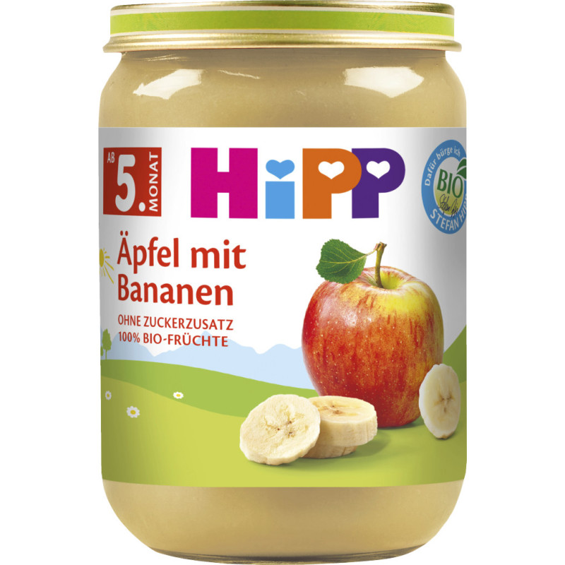 HiPP Apples with Bananas 190g