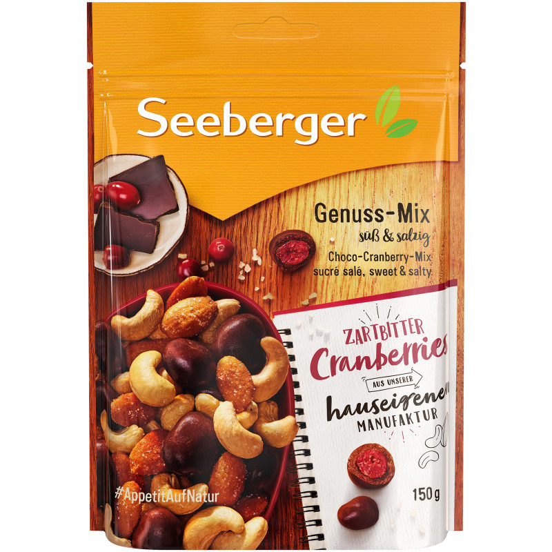 Seeberger Pleasure Mix sweet & salty 150g