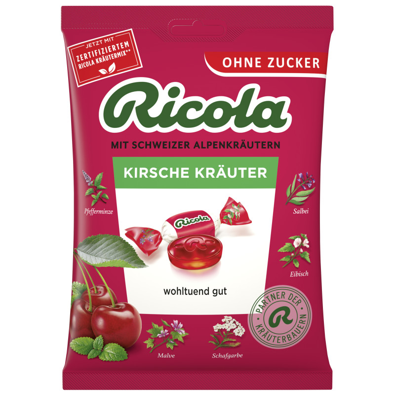 Ricola Kirsche Kräuter o.Z. 75g