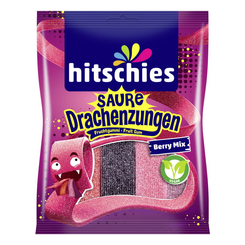 Saure Drachenzungen Berry Mix 125g