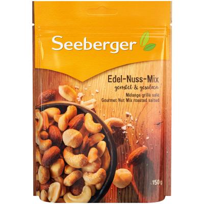 Seeberger Edel-Nuss-Mix geröstet, gesalzen 150g