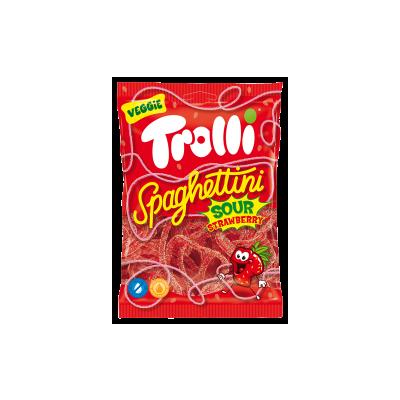 Trolli Spaghettini sour Strawberry 100g