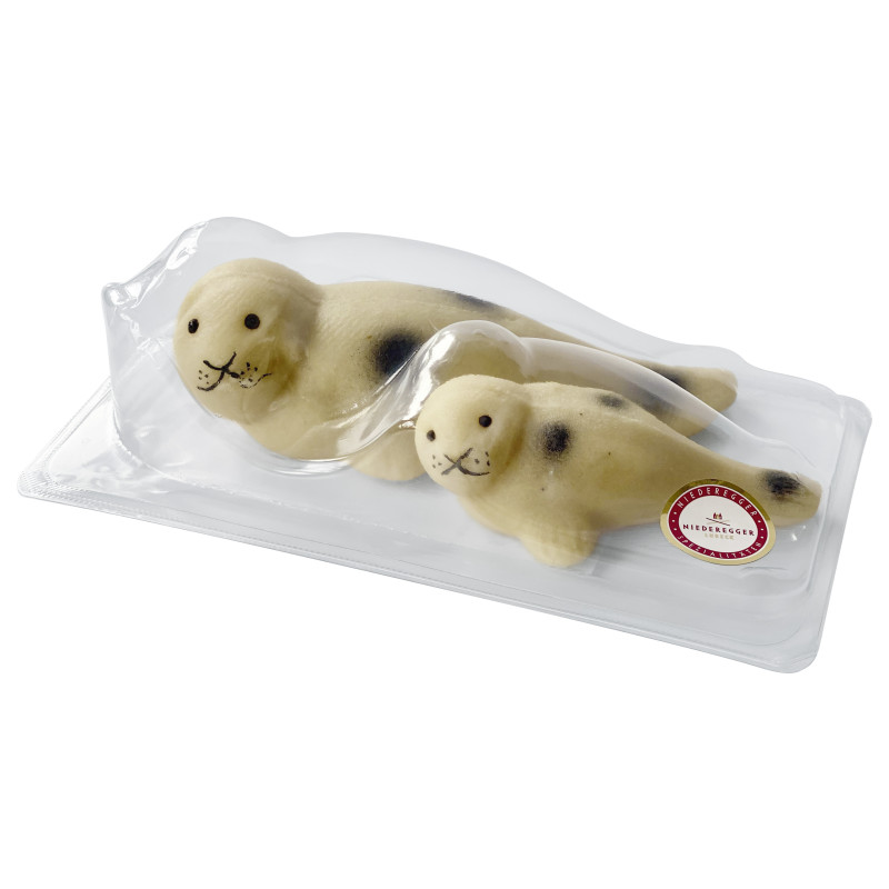 Niederegger Marzipan Seehund mit Baby 100g