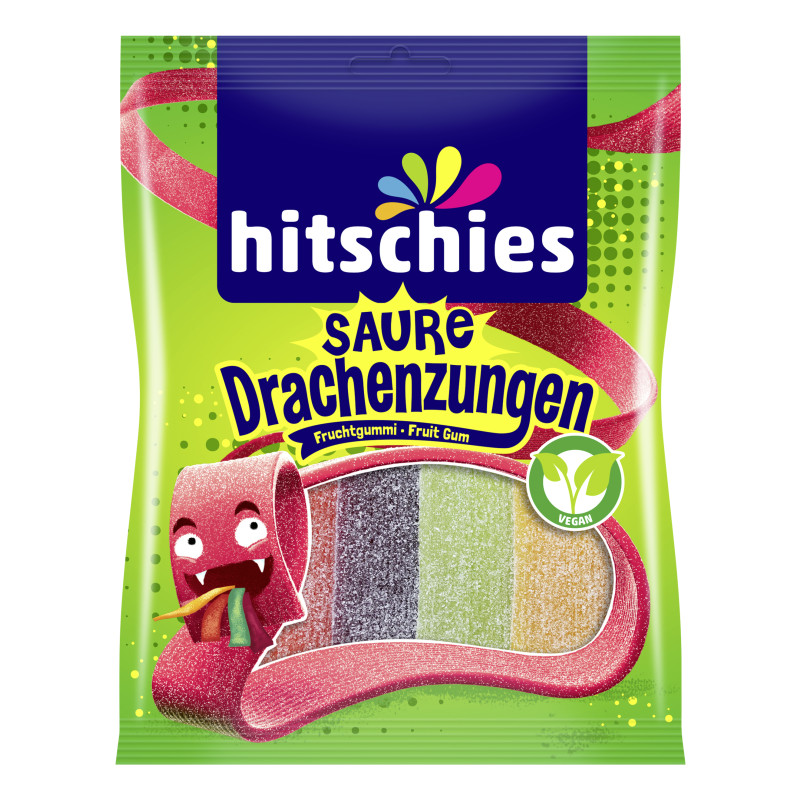 Hitschies Saure Drachenzungen 125 g