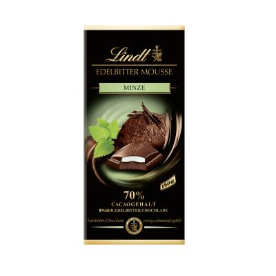 Lindt Edelbitter Mousse Minze 150g