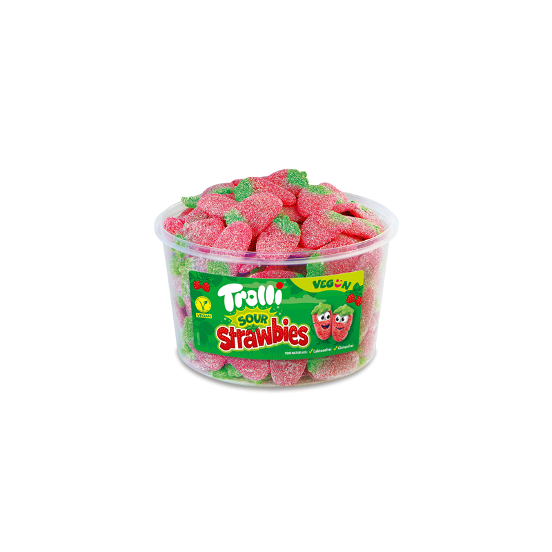 Trolli Saure Erdbeeren 150 St. 1,200kg