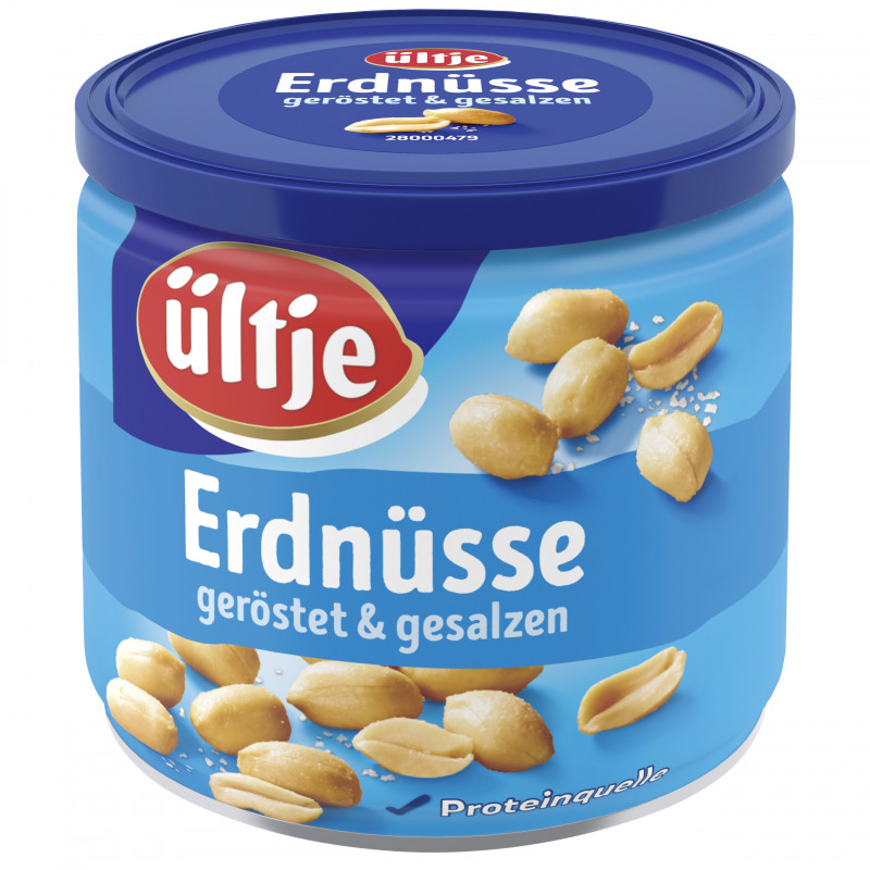 ültje Erdnüsse geröstet & gesalzen 180g Dose