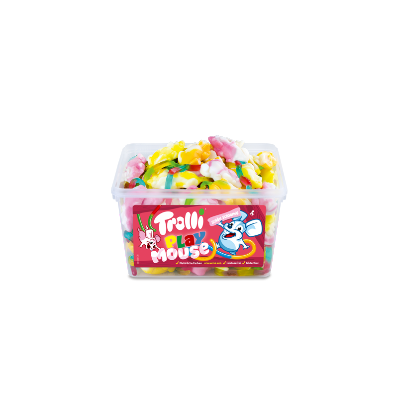 Trolli Playmouse 75 pcs = 1200g